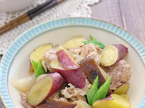 豚肉とさつまいもの煮物